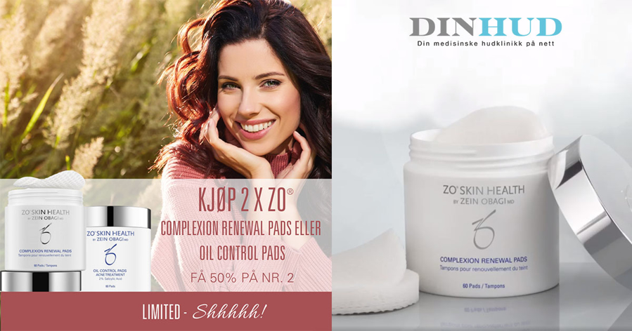 Kjøp Complexions Renewal Pads eller Oil Control Pads og få 50% på nr. 2