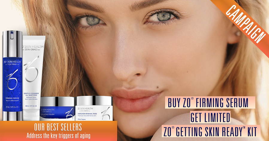 Kjøp ZO® Firming Serum og få med ZO® Getting Skin Ready Kit!