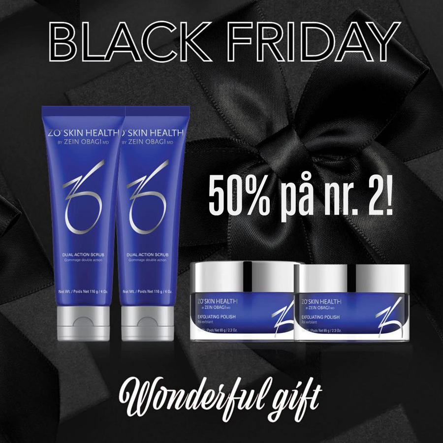 Kjøp Exfoliating Polish eller Dual Action Scrub og få 50% på nr. 2