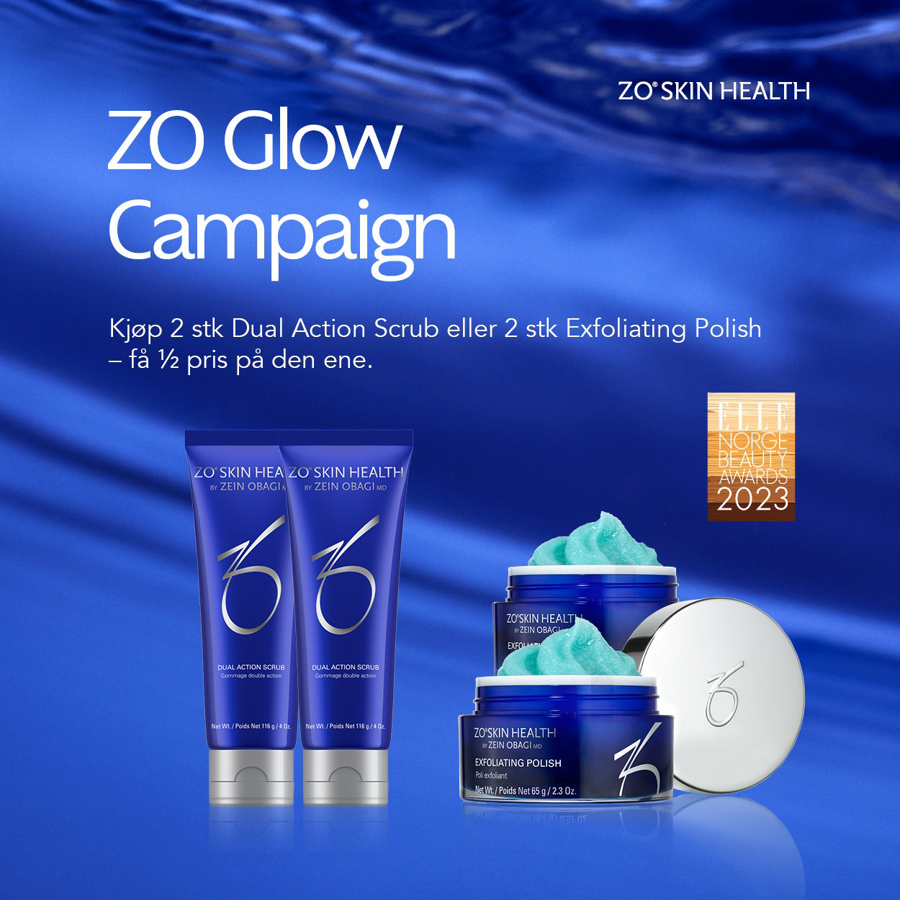 Kjøp Exfoliating Polish eller Dual Action Scrub og få 50% på nr. 2