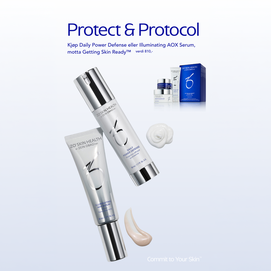 Kjøp en av disse ZO favorittene - få gratis ZO Getting Skin Ready KIT i gave!